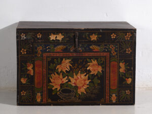 Original Illustrated Chinese Opera Trunk (China, c.1900) #11