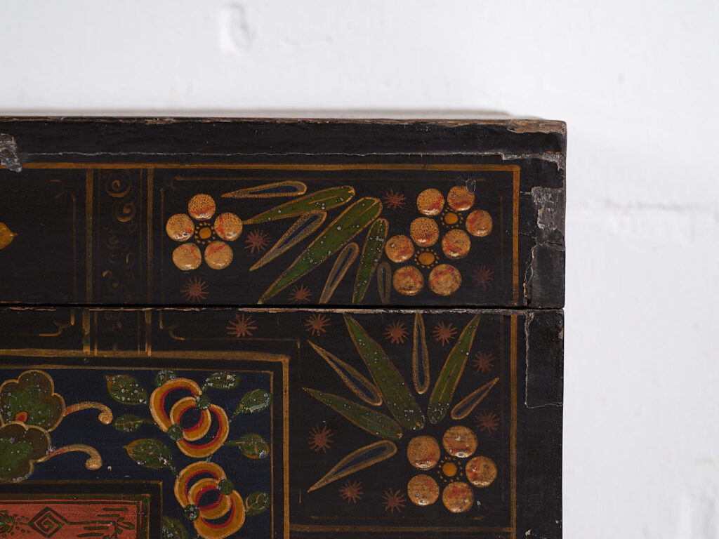 Original Illustrated Chinese Opera Trunk (China, c.1900) #11