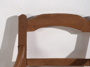 Butacas antiguas de madera de roble (c.1900). Conjunto de 2 piezas