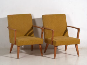 Butacas vintage (c.1950). Conjunto de 2 piezas