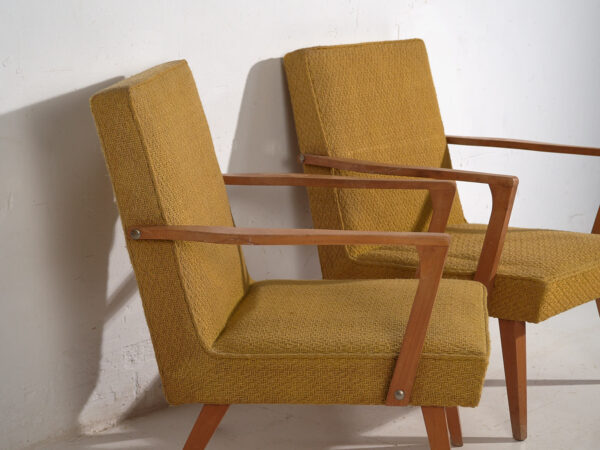 Butacas vintage (c.1950). Conjunto de 2 piezas