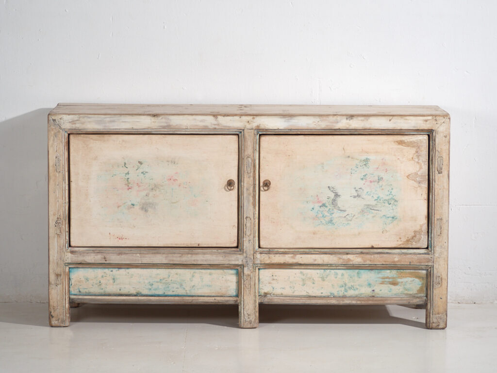 Aparador de comedor blanco antiguo (c.1900) #29