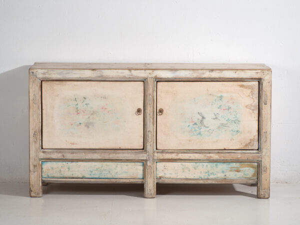 Aparador de comedor blanco antiguo (c.1900) #29