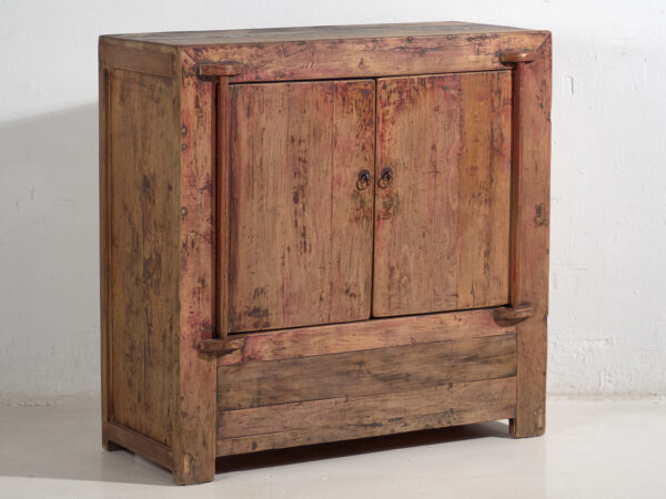 Armario pequeño antiguo de dos puertas (c.1900) #52