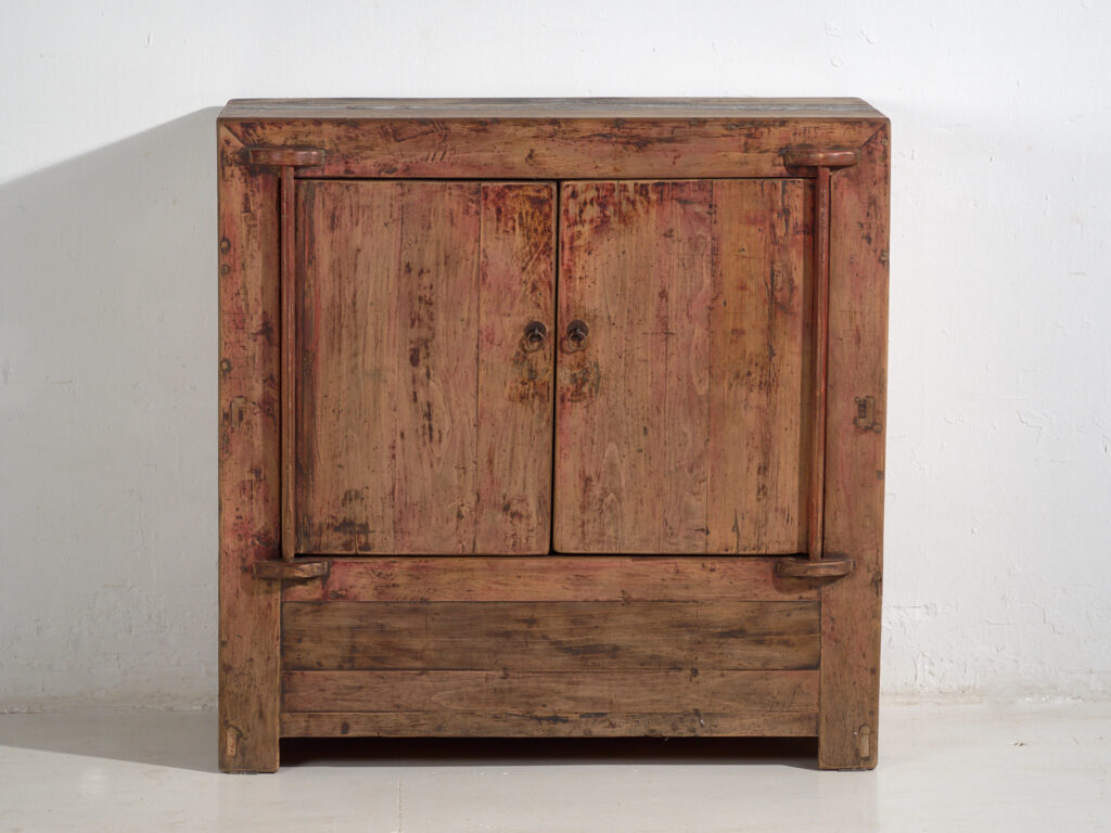 Armario pequeño antiguo de dos puertas (c.1900) #52