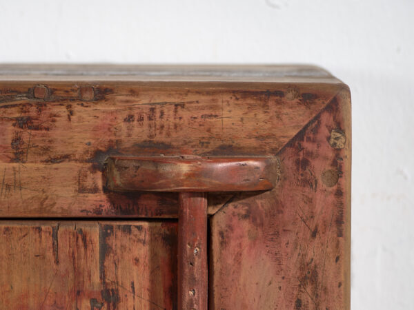 Armario pequeño antiguo de dos puertas (c.1900) #52