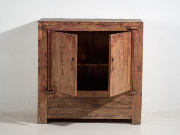 Armario pequeño antiguo de dos puertas (c.1900) #52