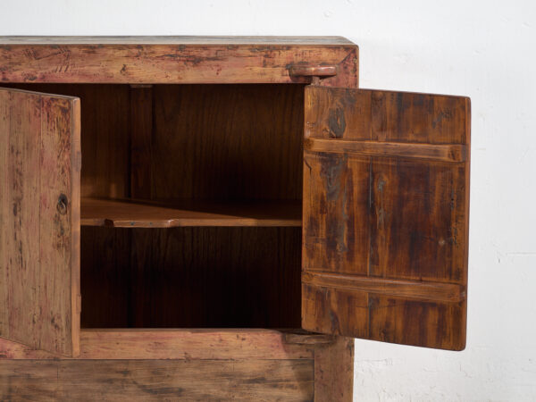 Armario pequeño antiguo de dos puertas (c.1900) #52