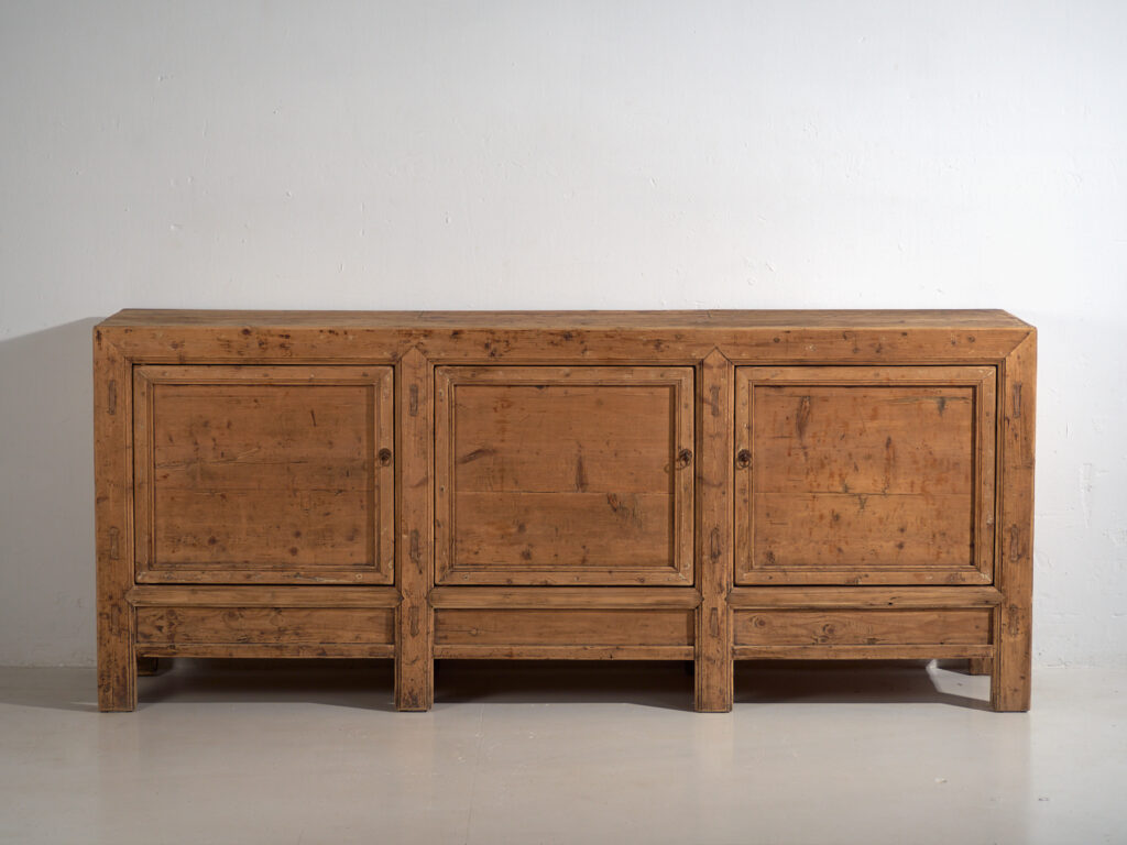Ancien buffet chinois à trois portes (vers 1900) #63