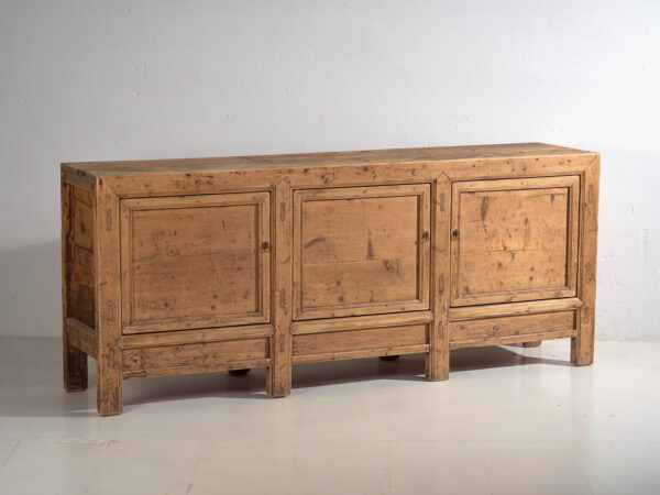 Ancien buffet chinois à trois portes (vers 1900) #63