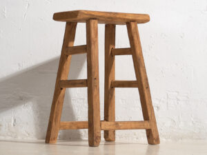 Tabouret rectangulaire oriental ancien (c.1920) #32