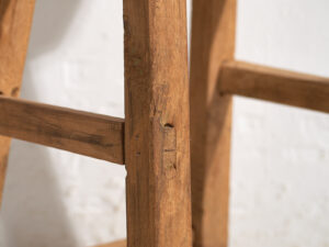 Tabouret rectangulaire oriental ancien (c.1920) #32