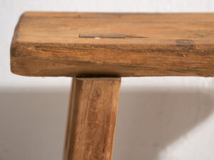 Tabouret rectangulaire oriental ancien (c.1920) #32