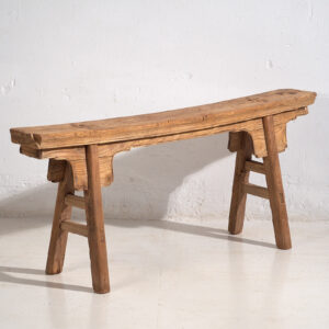 Banco para pie de cama antiguo (c.1870) #36