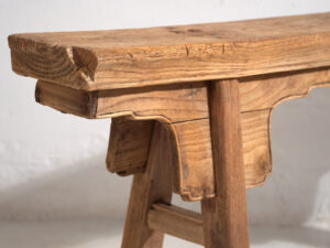 Banco para pie de cama antiguo (c.1870) #36