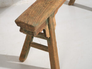 Banco para pie de cama antiguo (c.1870) #39