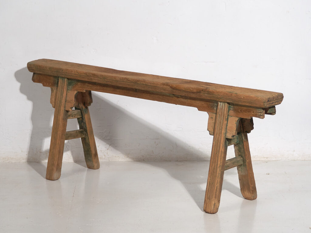 Banco para pie de cama antiguo (c.1870) #39