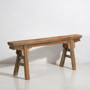 Banco para pie de cama antiguo (c.1870) #39