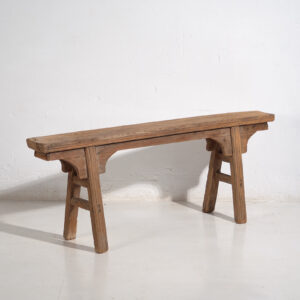 Banco de recibidor antiguo de estilo asiático (c.1870) #40