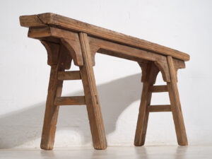 Banco de recibidor antiguo de estilo asiático (c.1870) #40