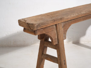 Banco de recibidor antiguo de estilo asiático (c.1870) #40