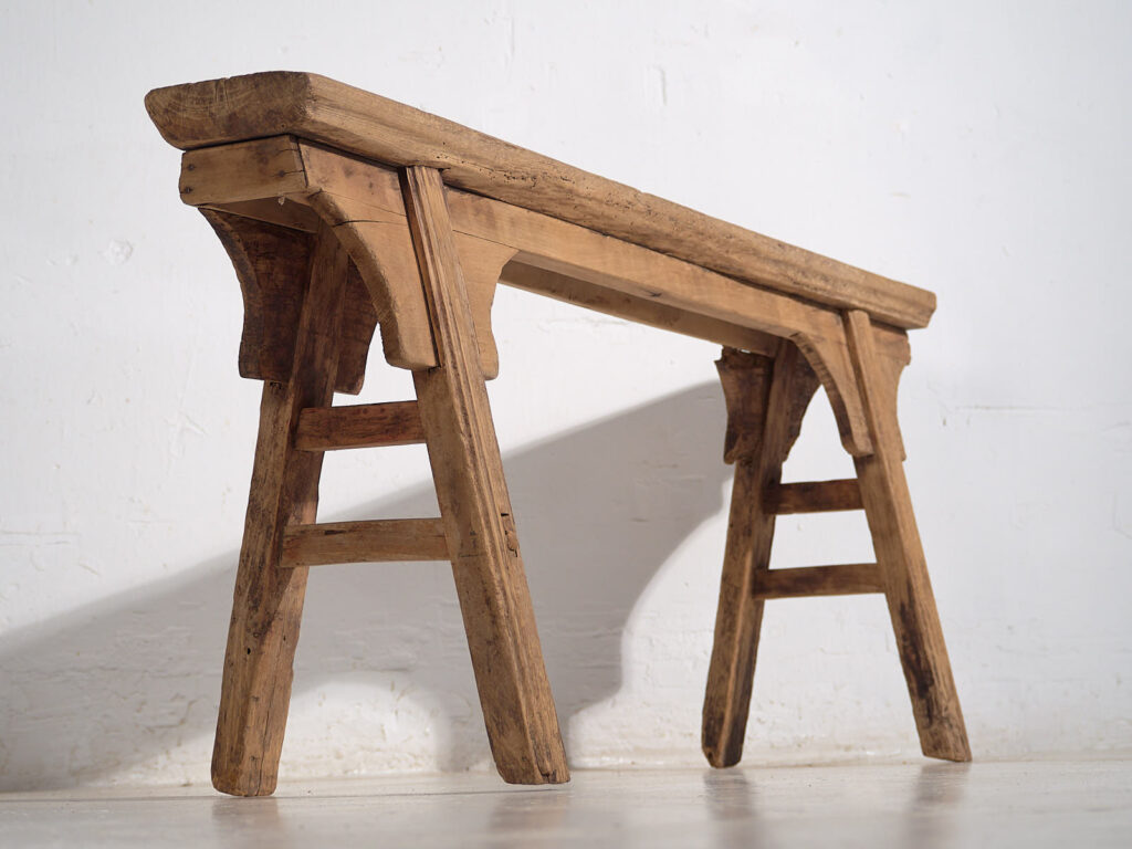 Banco antiguo asiático (c.1870) #41