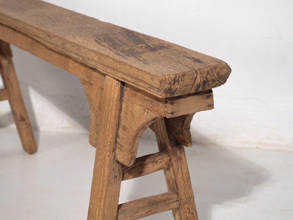 Banco antiguo asiático (c.1870) #41