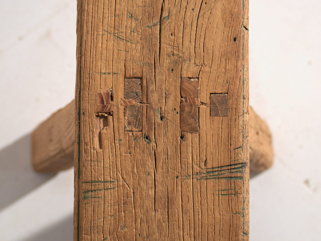 Banco asiático antiguo (c.1870) #45