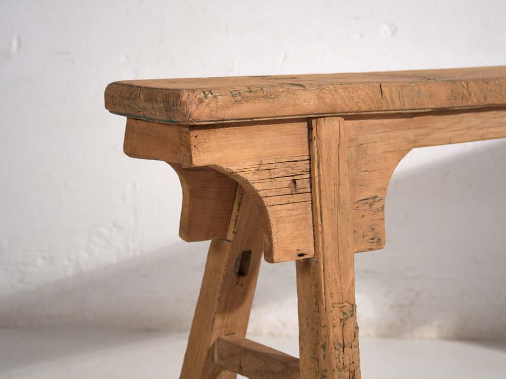 Banco asiático antiguo (c.1870) #45