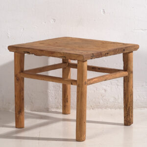 Mesita de madera maciza antigua (c.1870)