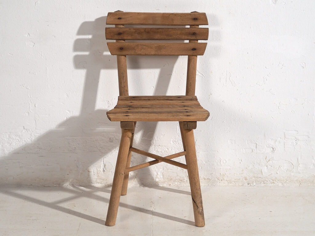 Anciennes chaises d'enfant (vers 1920). Ensemble de 4 pièces #2