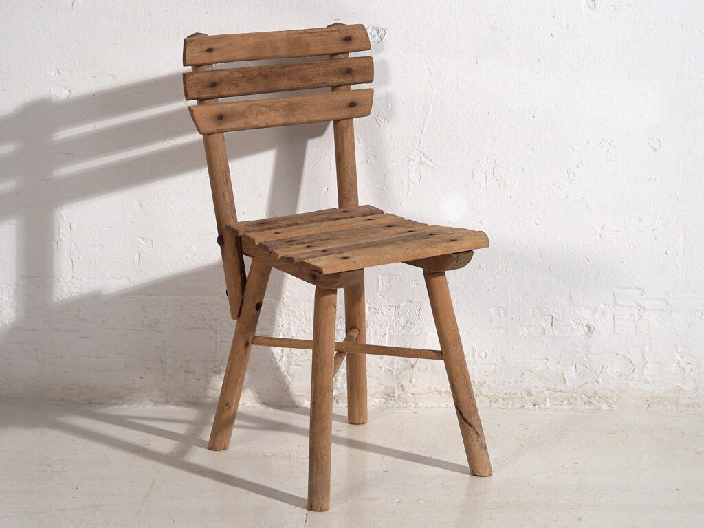 Anciennes chaises d'enfant (vers 1920). Ensemble de 4 pièces #2