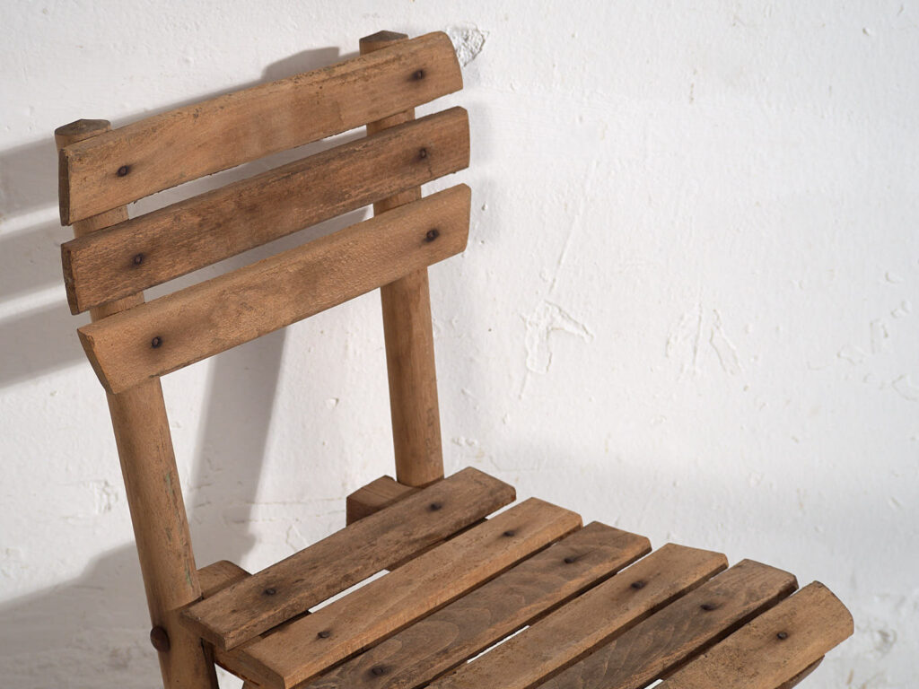 Anciennes chaises d'enfant (vers 1920). Ensemble de 4 pièces #2