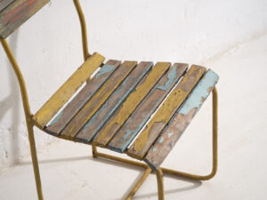 Antiguas sillas de exterior (c.1920). Conjunto de 4 piezas #16