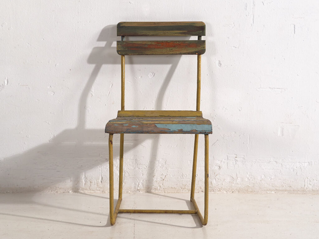 Antiguas sillas de exterior (c.1920). Conjunto de 4 piezas #16