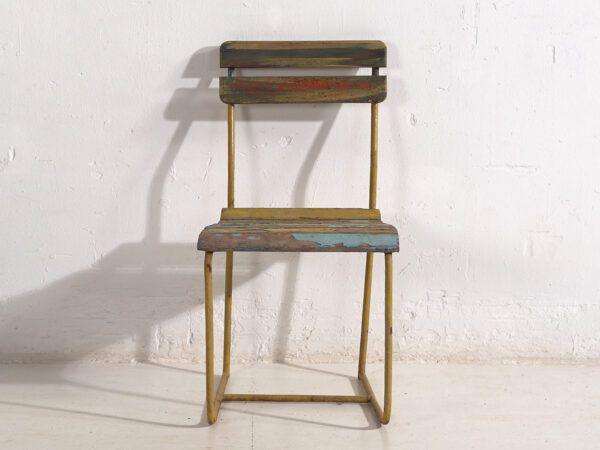 Antiguas sillas de exterior (c.1920). Conjunto de 4 piezas #16