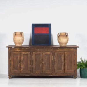 Antique kitchen island with doors on both sides (c.1850)