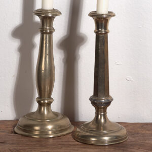 Set of antique candle holders (c.1920). Set of 2 pieces #4