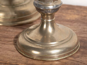 Set of antique candle holders (c.1920). Set of 2 pieces #4