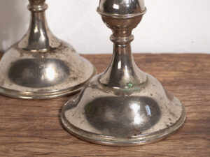 Antique candle holders (c.1920). Set of 2 pieces #9