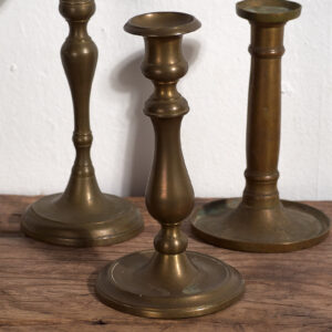Antique candleholders (c.1920). Set of three #10
