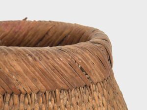 Cesta de pescador antigua (c.1900) #4