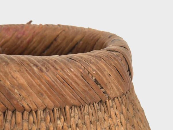 Cesta de pescador antigua (c.1900) #4