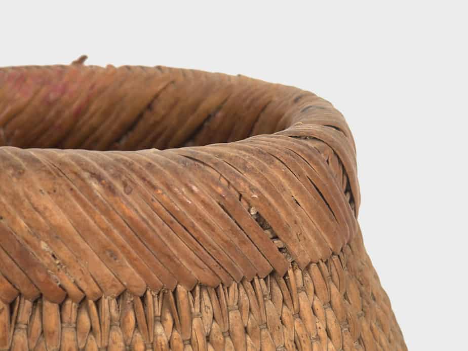 Cesta de pescador antigua (c.1900) #4