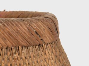 Cesta de pescador antigua (c.1900) #4