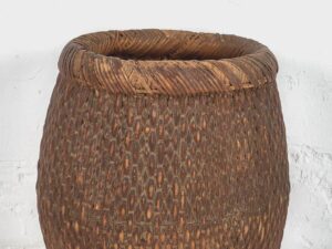 Cesta de pescador antigua (c.1900) #9