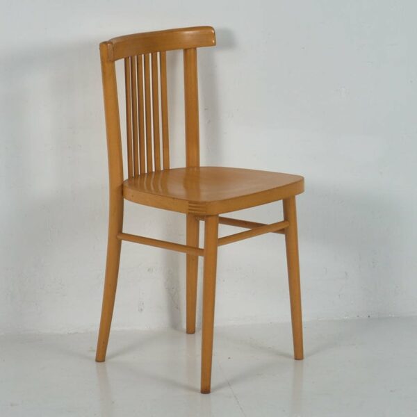 Set of retro style dining chairs (c.1950). Set of 4 pieces #1