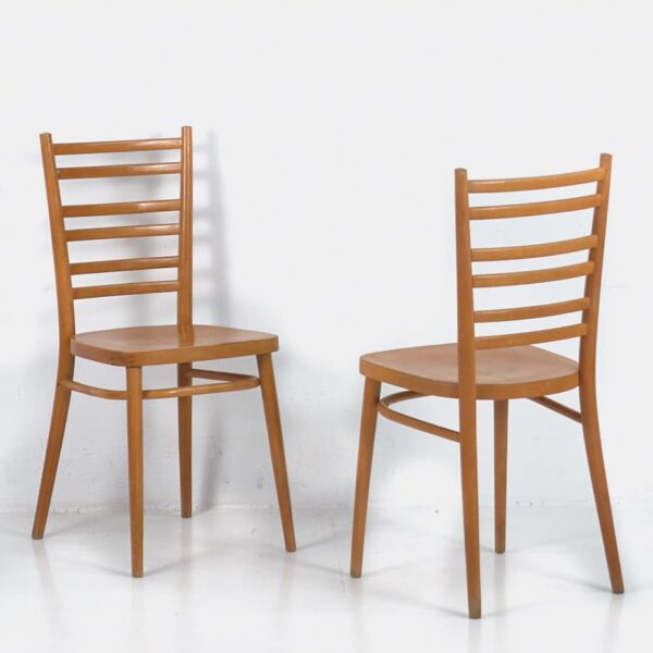 Sillas vintage de comedor (c.1950). Conjunto de 4 piezas #3