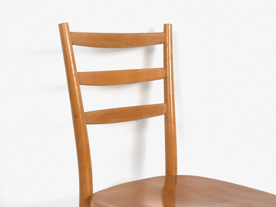 Sillas vintage de comedor de estilo retro (c.1950). Conjunto de 2 piezas