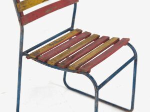 Sillas de jardín antiguas (c.1900). Conjunto de 4 piezas #6